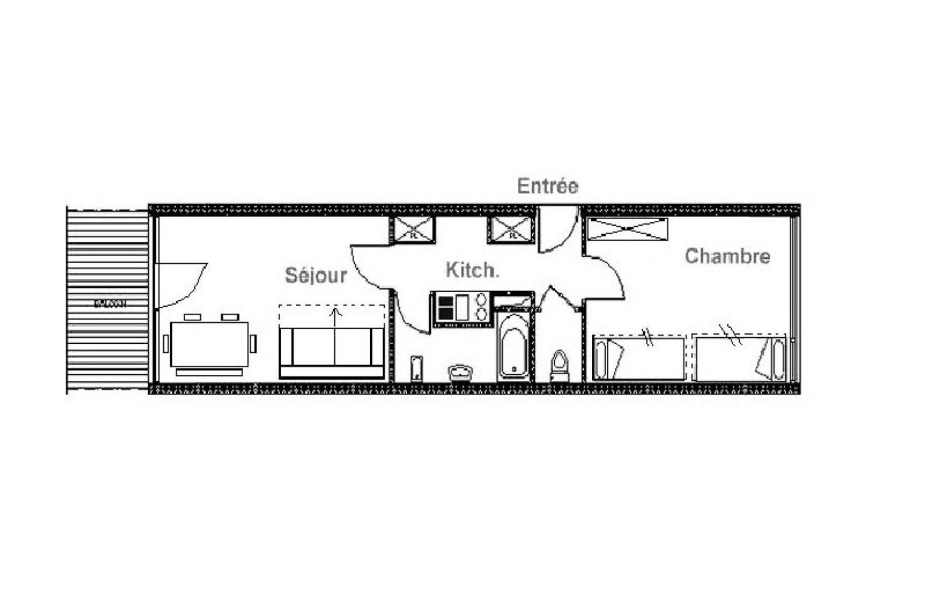 Residence Burons - Appartement Lumineux - Proche Des Remontees Mecaniques - Balcon Mae-0864 생마르탱 드 벨빌 외부 사진